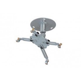 STAFFA SUPPORTO VIDEOPROIETTORE DA SOFFITTO 50MM SILVER