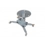 STAFFA SUPPORTO VIDEOPROIETTORE DA SOFFITTO 50MM SILVER